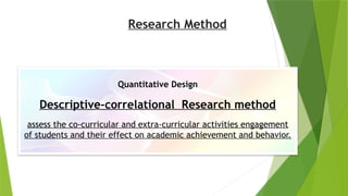 Impact of Co-Curricular and Extra-Curricular Activities on Senior High ...