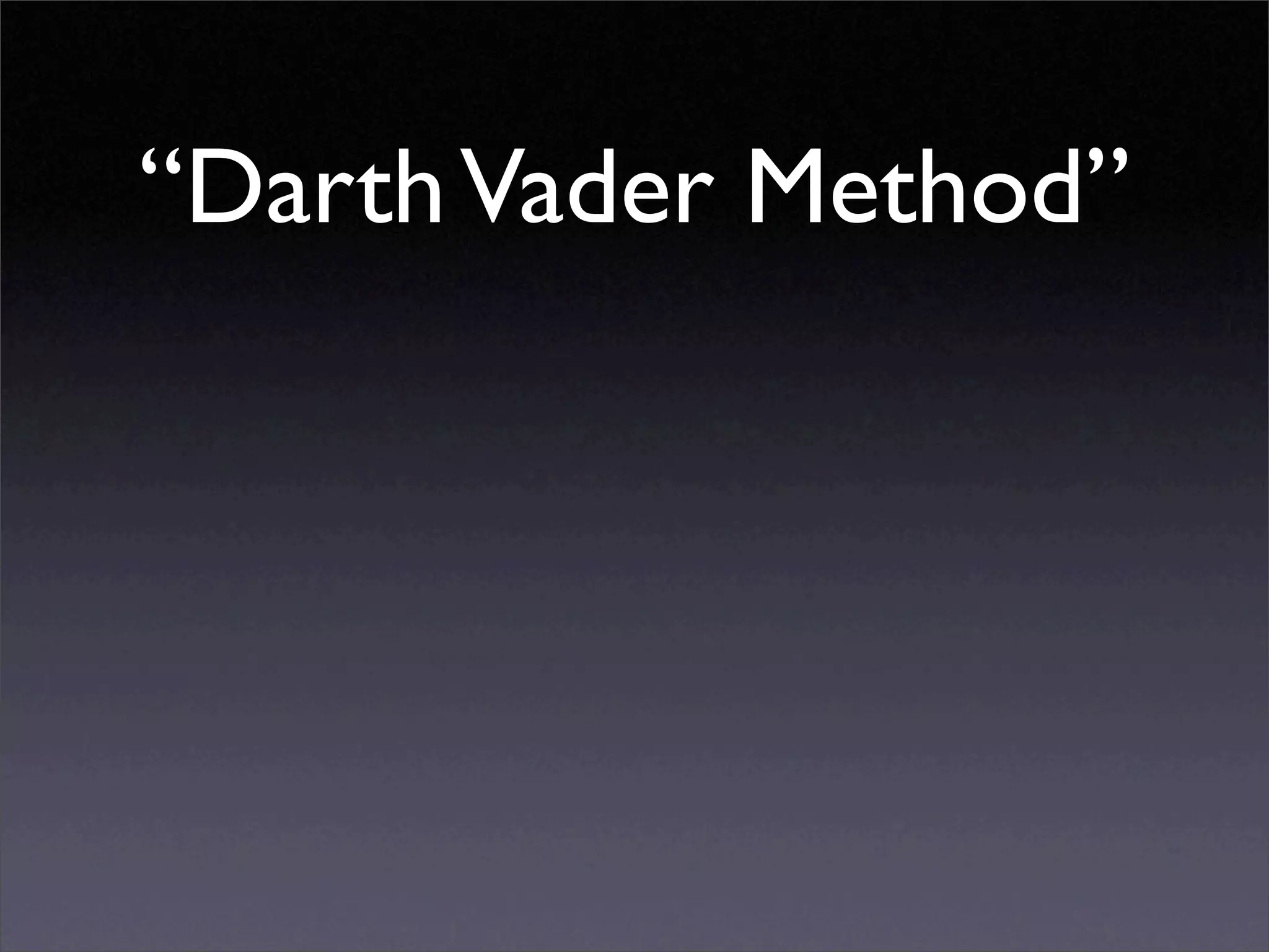 Sample slides by Garr Reynolds