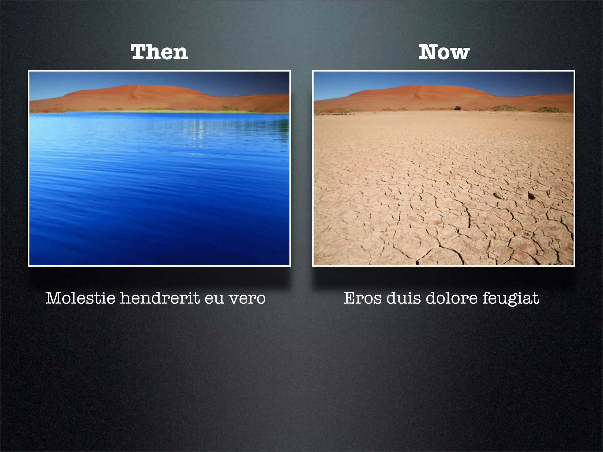 Sample slides by Garr Reynolds