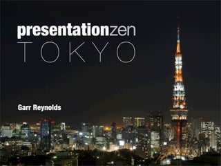 Sample slides by Garr Reynolds