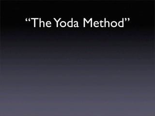 Sample slides by Garr Reynolds