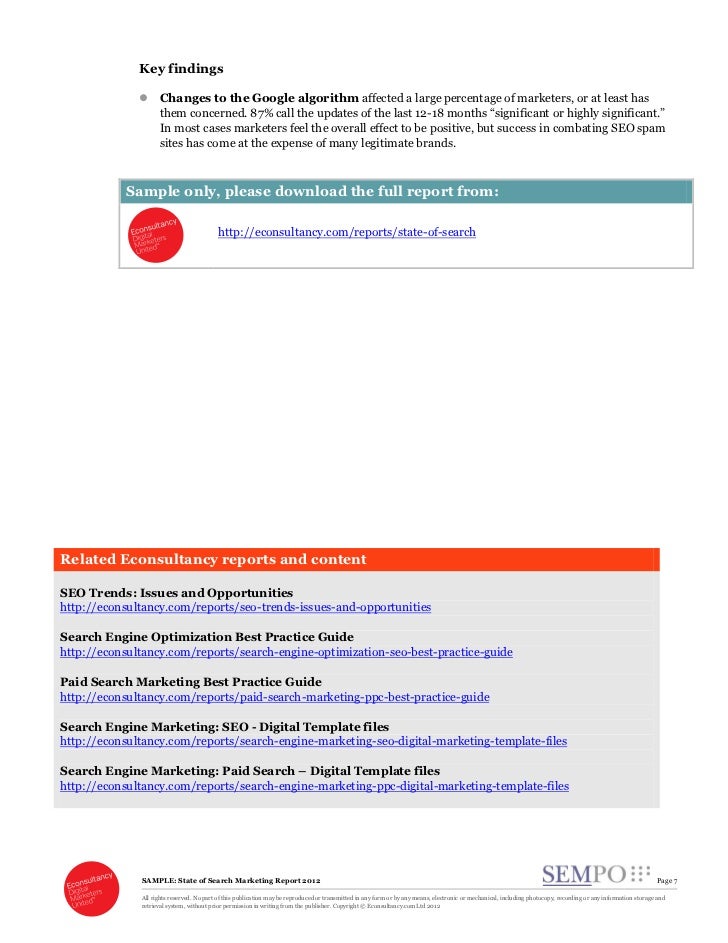 state reports template