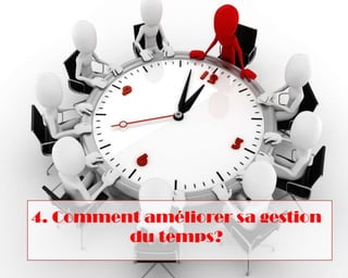 4. Comment améliorer sa gestion
du temps?
 
