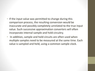 Sample and hold circuit | PPTX