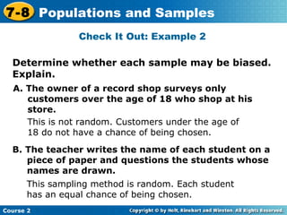 Sample and population | PPT
