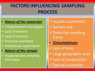 Sample and sampling techanique | PPTX
