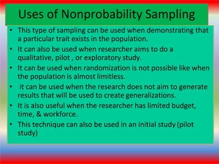 Sample and sampling techanique | PPTX