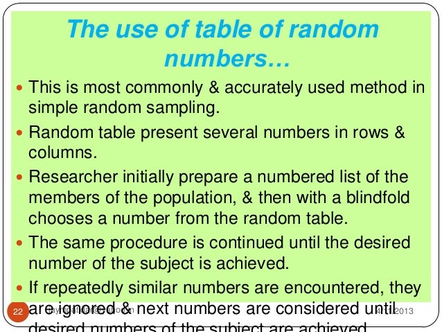 Sample and sampling techniques