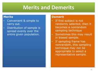 Sample and sampling techniques | PPTX
