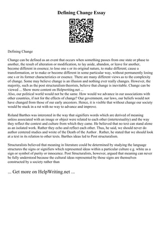 Sample Ap English Language And Composition Essays | PDF