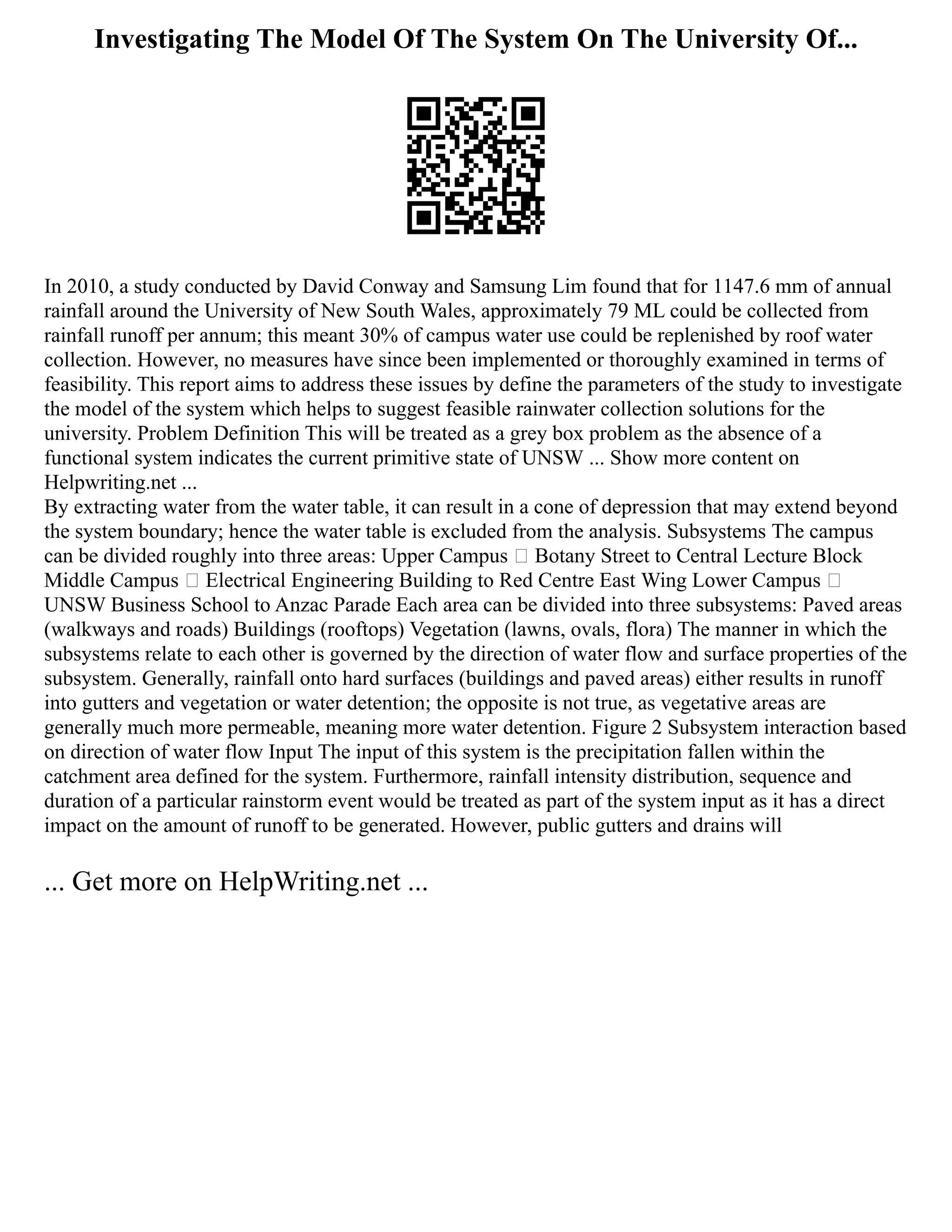 Sample Argumentative Research Paper Apa Style | PDF