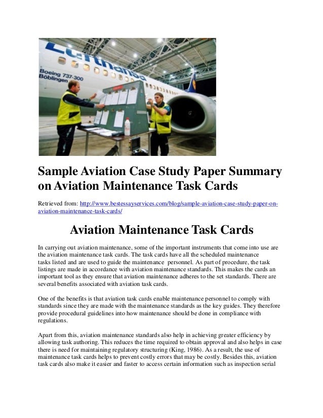 aircraft maintenance thesis pdf