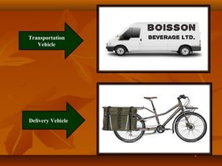 Transportation
Vehicle
Delivery Vehicle
 