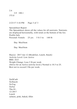 Sample Calculations applyingAMDR goals from Chapter 1.docx