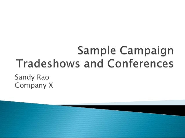 Sample campaign touch points plan  nice