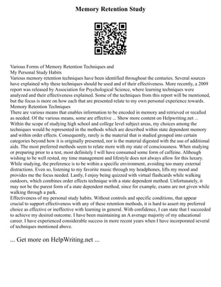 Sample Case Study Paper - Example Of Case Study R | PDF