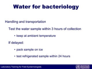 Sample Collection Training samplecollection.ppt