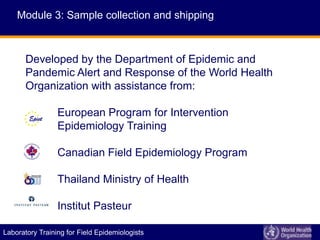 Sample Collection Training samplecollection.ppt
