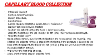 Sample Collection - Blood, Urine, Feces, Sputum | PDF