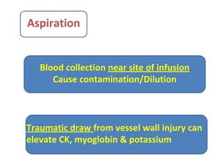Collection & Handling of Blood Sample Hematology | PDF
