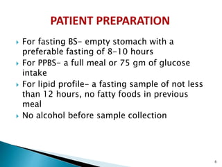 Sample collection and safety procedure in laboratory | PPTX
