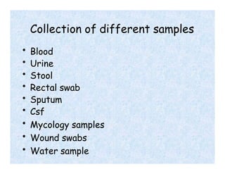 Correct Collection Comprehensive Guidelines for Proper Sample Collection and Transport in ...
