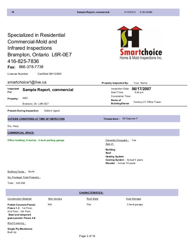 Sample commercial report[1]