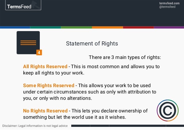 copyright statement sample