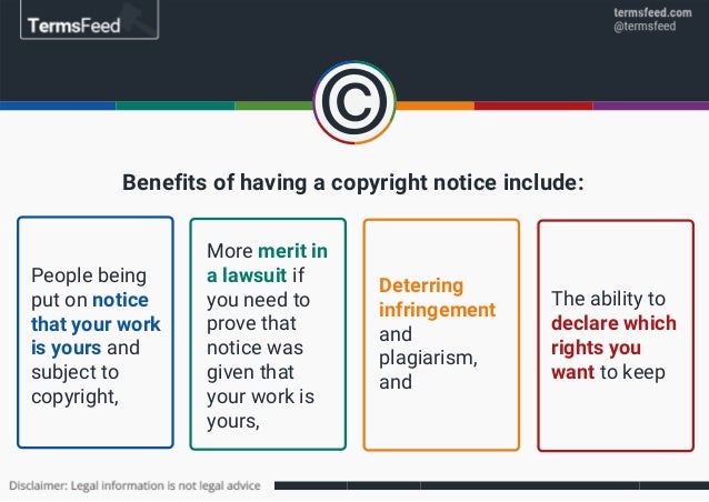 sample copyright notices copyright notice