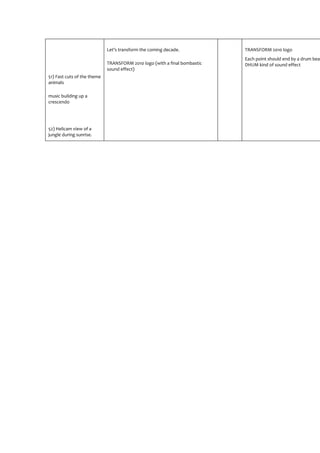 Sample Corporate AV Script | PDF