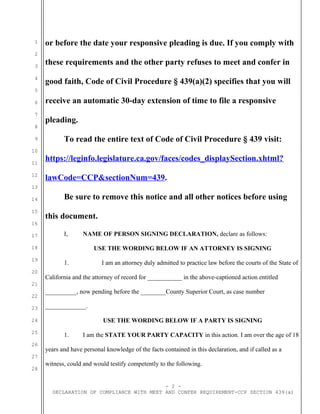responsive pleadings