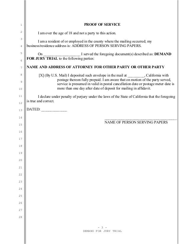 california pleading paper template