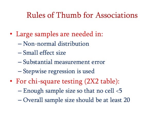 Sample Determinants And Size
