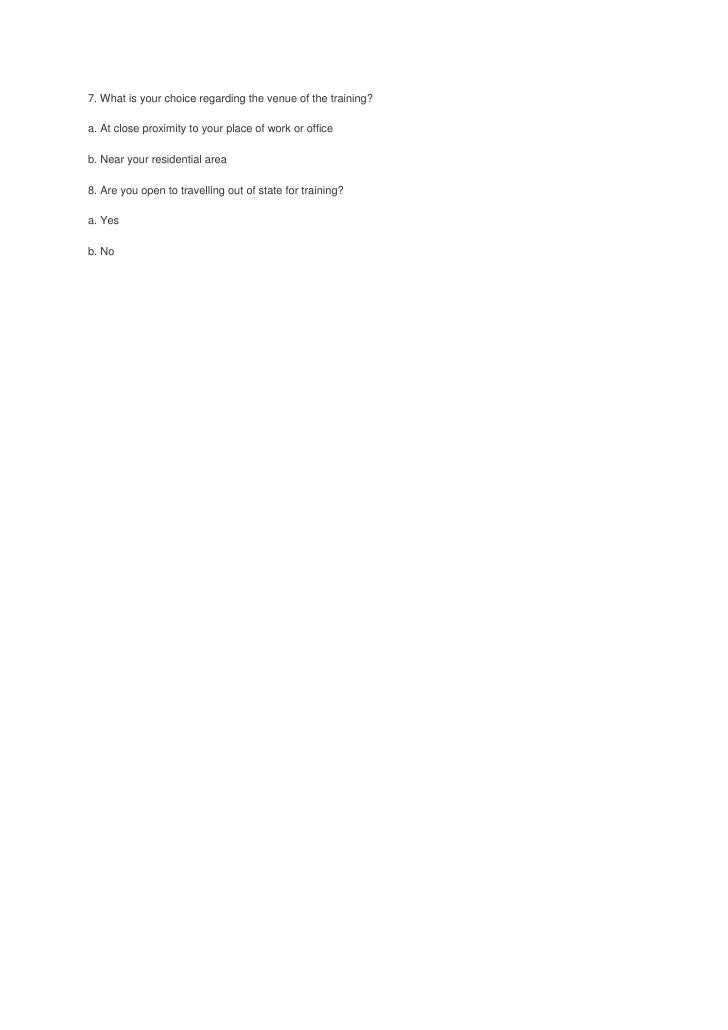 sample employee training questionnaire employee training questionnaire