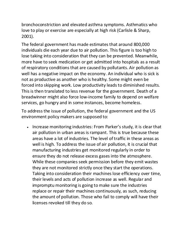 Essay on asthma