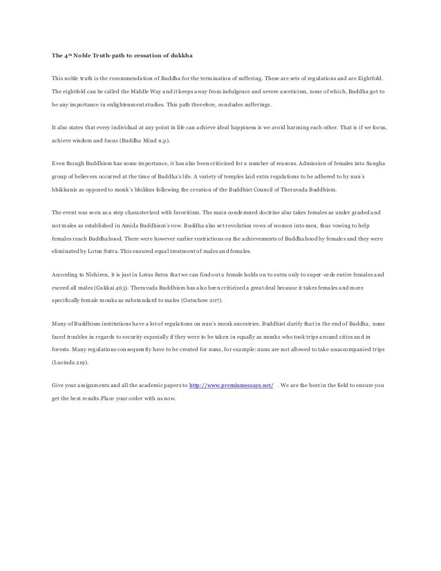 Free Buddhism Essays and Papers | Help Me buddhism essay