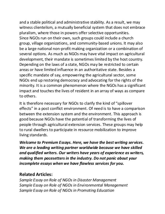 Agriculture topics for essays