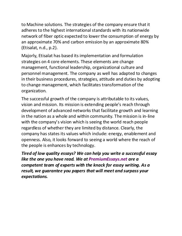 example of process essay