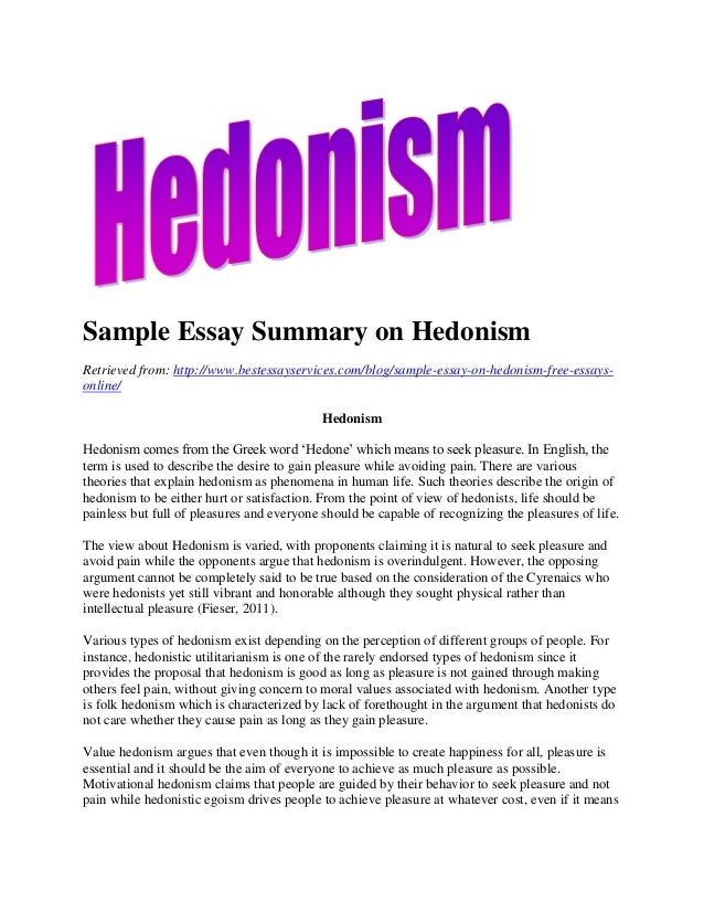 Summary essays