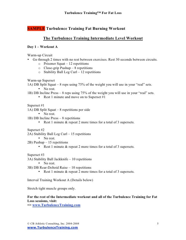 turbulence training sample fat