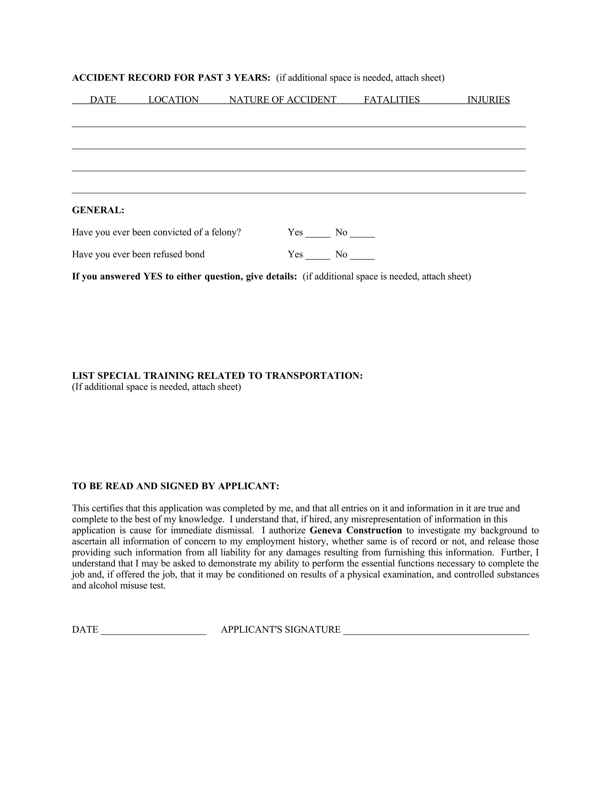 Sample Fleet Safety Program