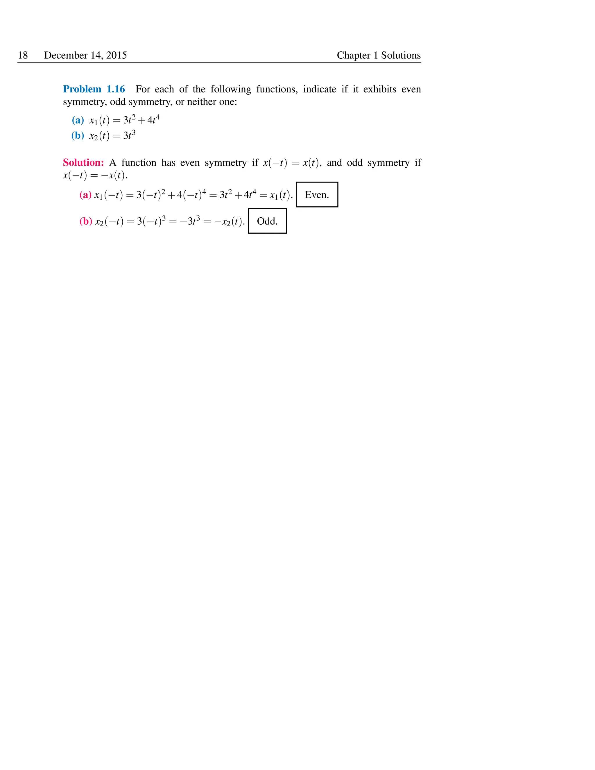 Solution Manual Engineering Signals and Systems by Ulaby & Yagle | PDF ...