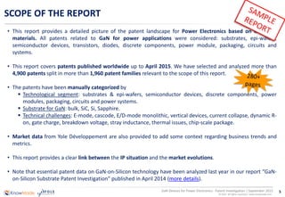 GaN Devices for Power Electronics: Patent Investigation | PDF