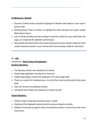Sample GAP Analysis Report for CMS System | PDF