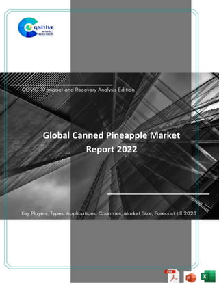 Global Canned Pineapple Market
Report 2022
 