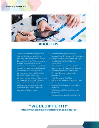 2
Global Cap Market 2020
 