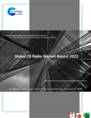 Global CB Radio Market Report 2022
 