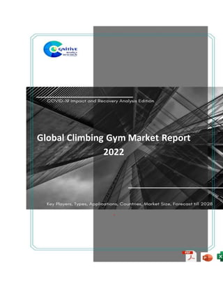 Global Climbing Gym Market Report
2022
`
 