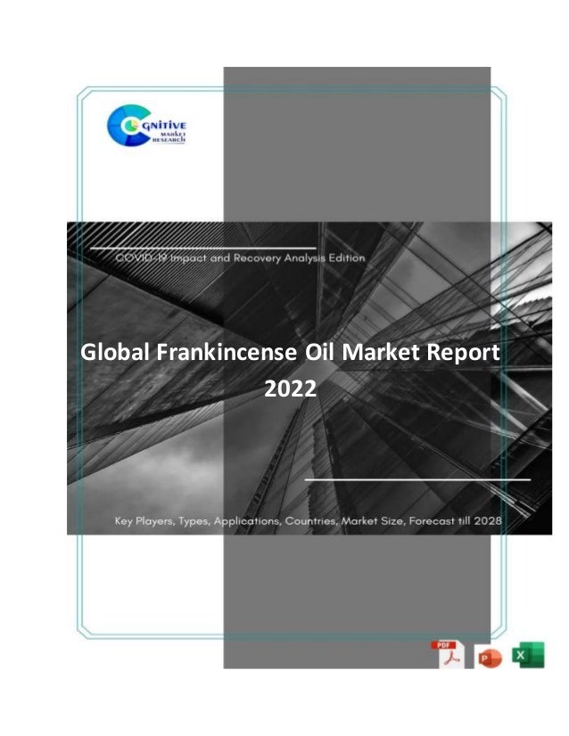 Global Frankincense Oil Market Report
2022
 