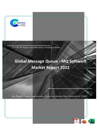 Global Message Queue - MQ Software
Market Report 2022
 